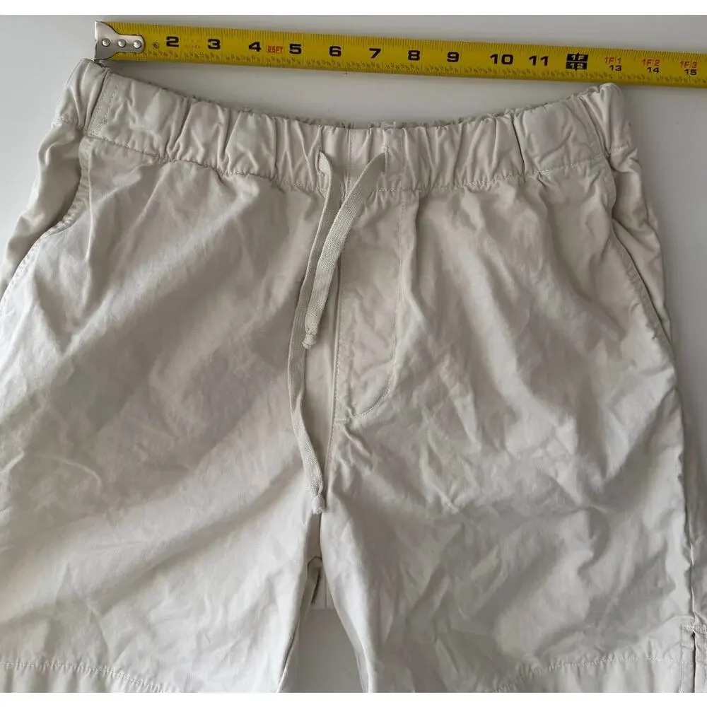 Save Khaki United SKU Drawstring Elastic Flat Shorts Mens Cotton Canvas NWOT